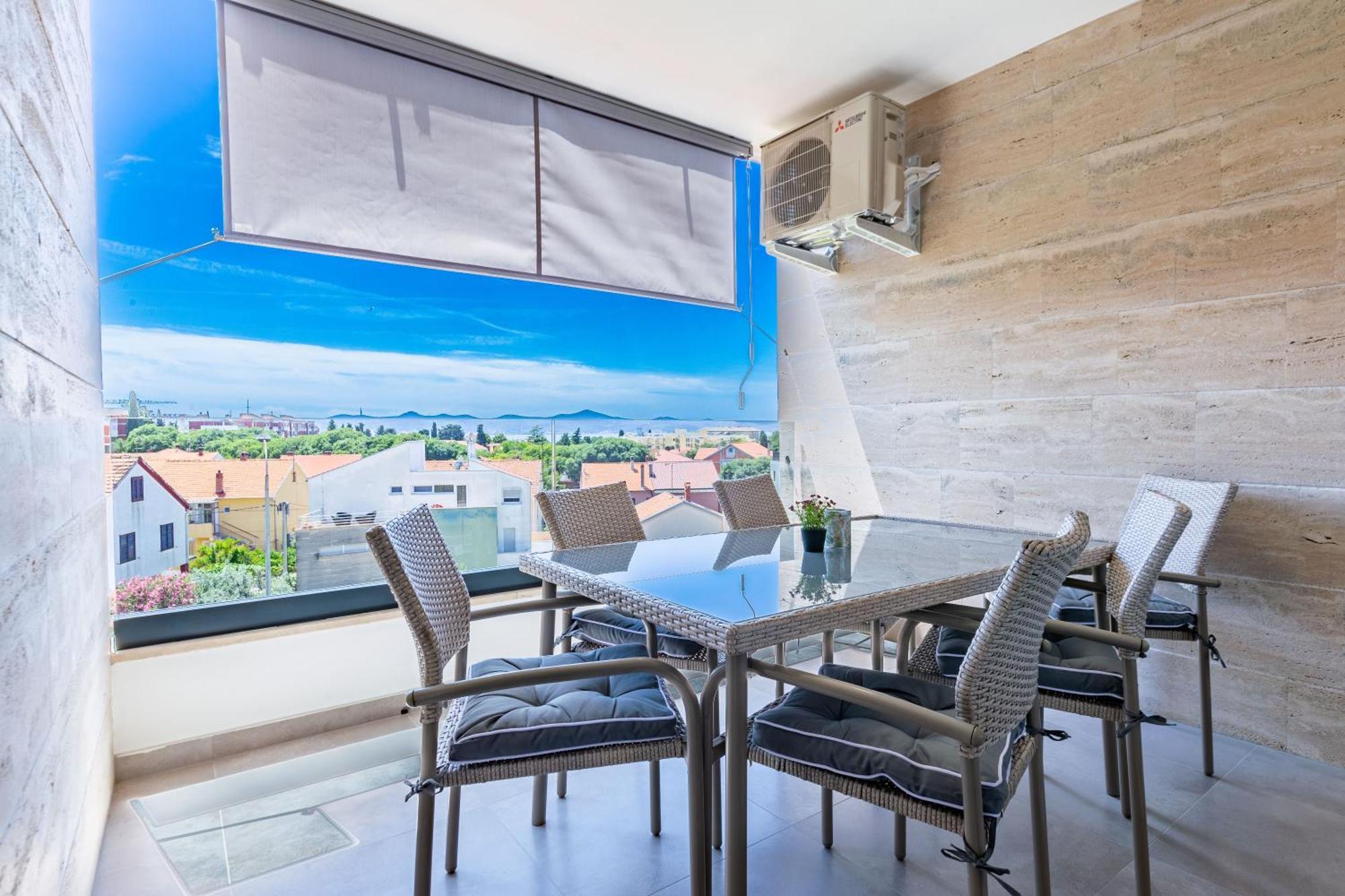 Apolon 2Bdr Apartment With Balcony Zadar Buitenkant foto